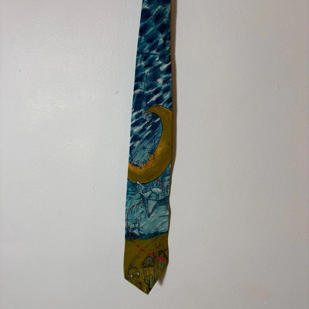 The Beatles Lucy in the Sky with Diamonds Silk Tie 1967 Licensed Mens‎